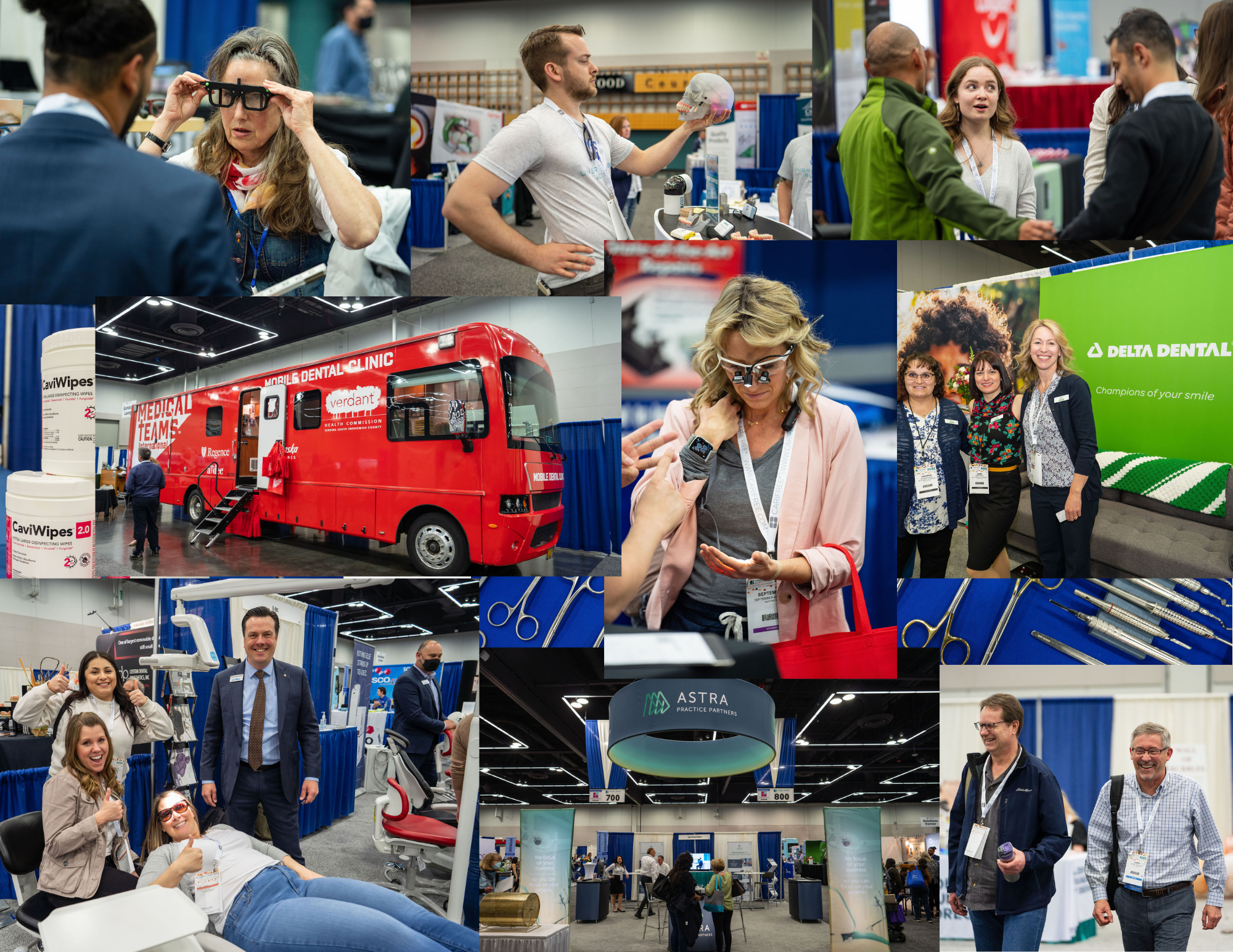 2023 Exhibit Hall Collage